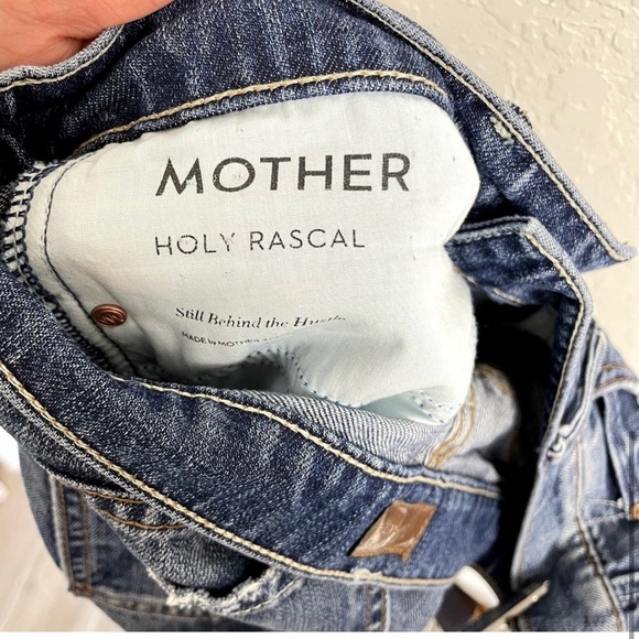 Mother Holy Rascal Distressed Jeans Size 25 - Picture 5 of 6
